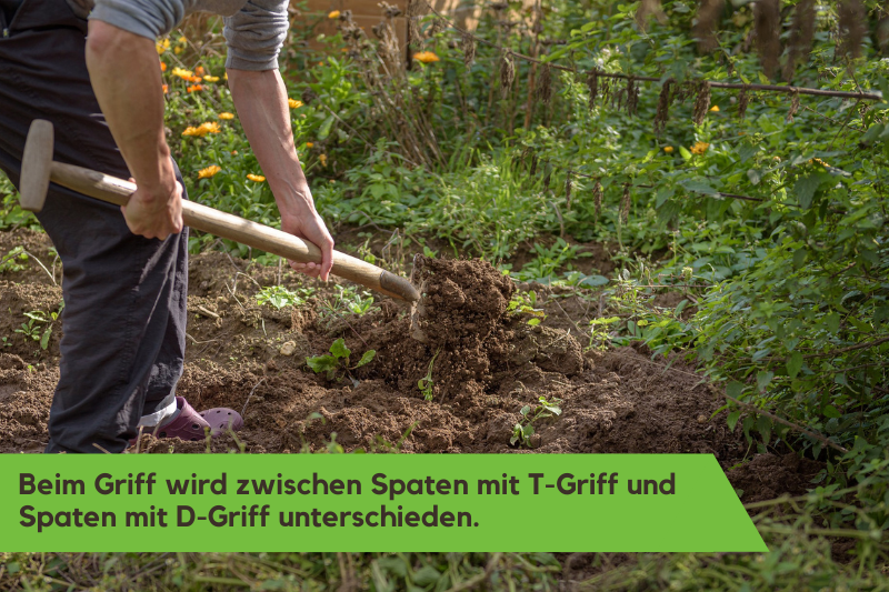 Spatengriffe